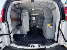 2015 CHEVROLET EXPRESS 2500 CARGO CARGO V8, FLEX FUEL, 4.8 LITER VAN 3D