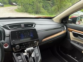 2019 HONDA CR-V SUV 4-CYL, TURBO, 1.5 LITER EX-L SPORT UTILITY 4D at T&T Repairables - used car dealership in Spencer, Indiana.