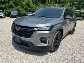 2023 CHEVROLET TRAVERSE SUV V6, 3.6 LITER PREMIER SPORT UTILITY 4D at T&T Repairables - used car dealership in Spencer, Indiana.