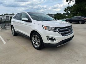 2017 FORD EDGE SUV V6, 3.5 LITER TITANIUM SPORT UTILITY 4D