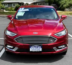 2017 FORD FUSION SEDAN RUBY RED AUTOMATIC - Capital City Auto