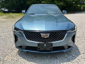 2023 CADILLAC CT4 SEDAN 4-CYL, TURBO, 2.0 LITER LUXURY SEDAN 4D at T&T Repairables - used car dealership in Spencer, Indiana.