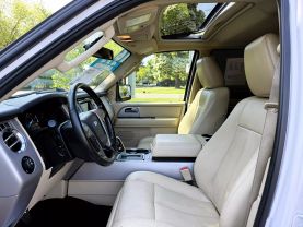 2016 FORD EXPEDITION EL SUV WHITE PLATINUM CLEARCOAT METALLIC AUTOMATIC - Capital City Auto