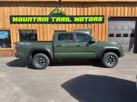 2021 TOYOTA TACOMA DOUBLE CAB PICKUP V6, 3.5 LITER TRD OFF-ROAD PICKUP 4D 5 FT