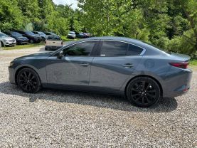 2022 MAZDA MAZDA3 SEDAN 4-CYL, SKYACTIV-G, 2.5 LITER CARBON EDITION SEDAN 4D at T&T Repairables - used car dealership in Spencer, Indiana.