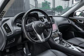 2018 INFINITI Q50 SEDAN V6, TWIN TURBO, 3.0 LITER 3.0T LUXE SEDAN 4D