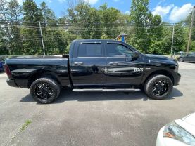 2013 RAM 1500 CREW CAB PICKUP V8, FLEX FUEL, 4.7 LITER TRADESMAN PICKUP 4D 5 1/2 FT