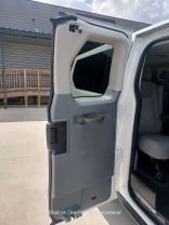 2015 FORD TRANSIT 350 WAGON PASSENGER V6, FLEX FUEL, 3.7 LITER XLT W/LOW ROOF W/60/40 SIDE DOOR VAN 3D at Motors On Wheels - used car dealership in Houston, Texas.