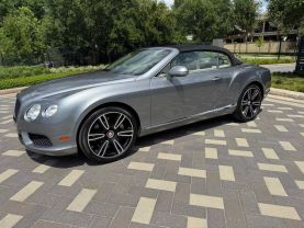 2014 BENTLEY CONTINENTAL CONVERTIBLE V8, TWIN TURBO, 4.0 LITER GTC CONVERTIBLE 2D