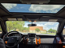 2015 FORD F350 SUPER DUTY CREW CAB PICKUP V8, TURBO DIESEL, 6.7L KING RANCH PICKUP 4D 8 FT
