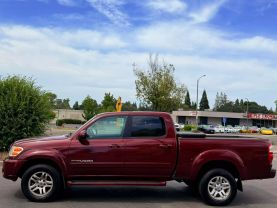 2004 TOYOTA TUNDRA DOUBLE CAB PICKUP V8, 4.7 LITER LIMITED PICKUP 4D 6 1/2 FT
