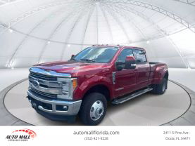 2019 FORD F350 SUPER DUTY CREW CAB PICKUP V8, TURBO DIESEL, 6.7 LITER LARIAT PICKUP 4D 8 FT