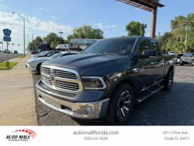 2017 RAM 1500 QUAD CAB PICKUP V8, HEMI, 5.7 LITER BIG HORN PICKUP 4D 6 1/3 FT