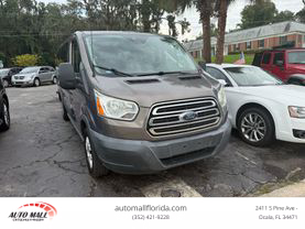 2016 FORD TRANSIT 350 WAGON PASSENGER V6, FLEX FUEL, 3.7 LITER XLT W/LOW ROOF W/60/40 SIDE DOOR VAN 3D