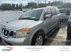 2012 NISSAN ARMADA SUV V8, 5.6 LITER PLATINUM SPORT UTILITY 4D