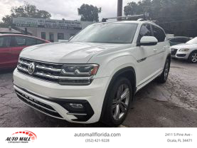 2018 VOLKSWAGEN ATLAS SUV V6, 3.6 LITER SEL SPORT UTILITY 4D