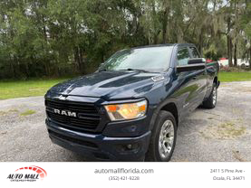 2019 RAM 1500 QUAD CAB PICKUP V8, HEMI, 5.7 LITER BIG HORN PICKUP 4D 6 1/3 FT