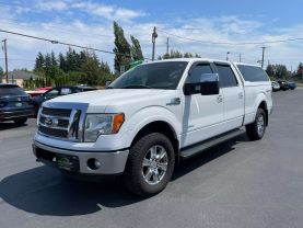 2012 FORD F150 SUPERCREW CAB PICKUP V6, ECOBOOST, TWIN TURBO, 3.5 LITER LARIAT PICKUP 4D 6 1/2 FT