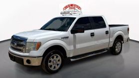 2013 FORD F150 SUPERCREW CAB PICKUP V8, FLEX FUEL, 5.0 LITER XLT PICKUP 4D 5 1/2 FT