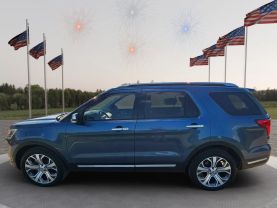 2018 FORD EXPLORER SUV V6, ECOBOOST, TT, 3.5L PLATINUM SPORT UTILITY 4D