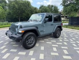 2024 JEEP WRANGLER 2 DOOR SUV V6, VVT, 3.6 LITER SPORT S SPORT UTILITY 2D