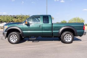 2012 FORD F250 SUPER DUTY SUPER CAB PICKUP V8, FLEX FUEL, 6.2 LITER LARIAT PICKUP 4D 6 3/4 FT