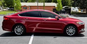 2017 FORD FUSION SEDAN RUBY RED AUTOMATIC - Capital City Auto