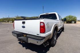 2011 FORD F250 SUPER DUTY CREW CAB PICKUP V8, TURBO DIESEL, 6.7L LARIAT PICKUP 4D 6 3/4 FT