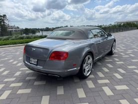 2013 BENTLEY CONTINENTAL CONVERTIBLE W12, TWIN TURBO, FF, 6.0L GTC CONVERTIBLE 2D