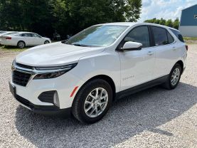 2022 CHEVROLET EQUINOX SUV 4-CYL, TURBO, 1.5 LITER LT SPORT UTILITY 4D at T&T Repairables - used car dealership in Spencer, Indiana.