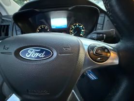2016 FORD TRANSIT 150 WAGON PASSENGER V6, FLEX FUEL, 3.7 LITER XLT W/MEDIUM ROOF W/SLIDING SIDE DOOR VAN 3D