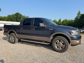 2005 FORD F150 SUPERCREW CAB PICKUP V8, 5.4 LITER LARIAT PICKUP 4D 5 1/2 FT at T&T Repairables - used car dealership in Spencer, Indiana.