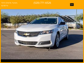 2016 CHEVROLET IMPALA SEDAN 4-CYL, ECOTEC, 2.5 LITER LS SEDAN 4D