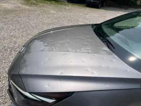 2023 HYUNDAI ELANTRA SEDAN 4-CYL, SULEV, 2.0 LITER SEL SEDAN 4D at T&T Repairables - used car dealership in Spencer, Indiana.
