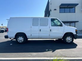 2014 FORD E150 CARGO CARGO V8, FLEX FUEL, 4.6 LITER VAN 3D - The Auto Lot