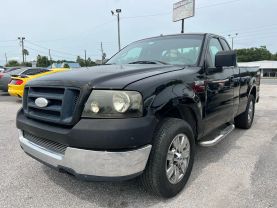 2005 FORD F150 REGULAR CAB PICKUP V6, 4.2 LITER STX PICKUP 2D 6 1/2 FT