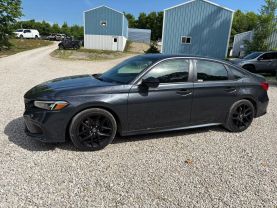 2024 HONDA CIVIC SEDAN 4-CYL, I-VTEC, 2.0 LITER SPORT SEDAN 4D at T&T Repairables - used car dealership in Spencer, Indiana.
