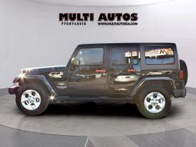 2015 JEEP WRANGLER SUV V6, 3.6 LITER UNLIMITED SAHARA SPORT UTILITY 4D