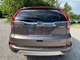 2015 HONDA CR-V SUV 4-CYL, I-VTEC, 2.4 LITER EX-L SPORT UTILITY 4D at T&T Repairables - used car dealership in Spencer, Indiana.