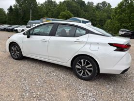 2025 NISSAN VERSA SEDAN 4-CYL, 1.6 LITER SV SEDAN 4D at T&T Repairables - used car dealership in Spencer, Indiana.