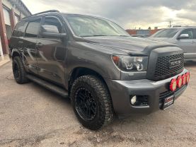 2015 TOYOTA SEQUOIA SUV V8, FLEX FUEL, 5.7 LITER SR5 SPORT UTILITY 4D