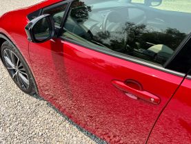2024 TOYOTA PRIUS HATCHBACK 4-CYL, HYBRID, 2.0 LITER XLE HATCHBACK 4D at T&T Repairables - used car dealership in Spencer, Indiana.