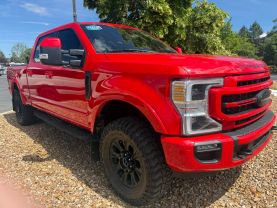 2022 FORD F350 SUPER DUTY CREW CAB PICKUP V8, TURBO DIESEL, 6.7 LITER LARIAT PICKUP 4D 8 FT