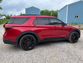 2020 FORD EXPLORER SUV V6, ECOBOOST, TWIN TURBO, 3.0 LITER ST SPORT UTILITY 4D at T&T Repairables - used car dealership in Spencer, Indiana.
