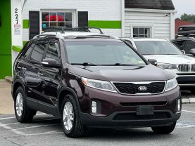 2015 KIA SORENTO SUV V6, GDI, 3.3 LITER LX SPORT UTILITY 4D