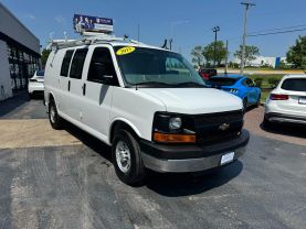 2015 CHEVROLET EXPRESS 2500 CARGO CARGO V8, FLEX FUEL, 4.8 LITER VAN 3D