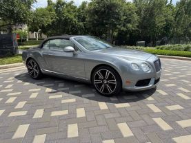 2014 BENTLEY CONTINENTAL CONVERTIBLE V8, TWIN TURBO, 4.0 LITER GTC CONVERTIBLE 2D