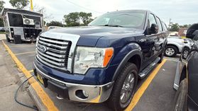2010 FORD F150 SUPERCREW CAB PICKUP V8, FLEX FUEL, 5.4 LITER XLT PICKUP 4D 6 1/2 FT