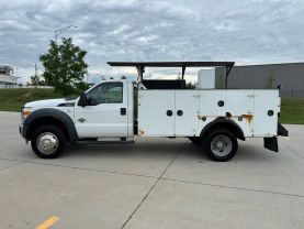 2012 FORD F550 SUPER DUTY REGULAR CAB & CHASSIS CAB_CHASSIS V8, TURBO DIESEL, 6.7 LITER 165" W.B. 2D