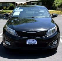 2015 KIA OPTIMA SEDAN EBONY BLACK AUTOMATIC - Capital City Auto